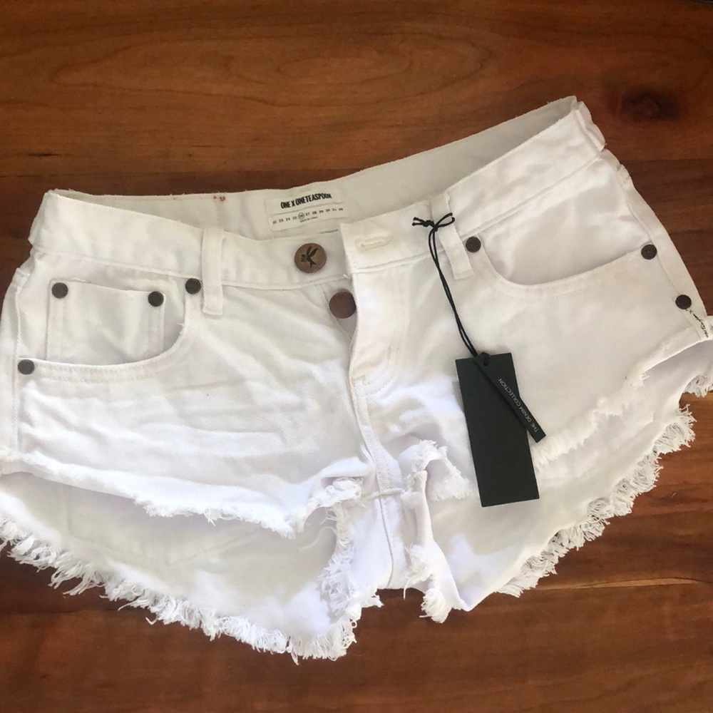 One teaspoon cut offs